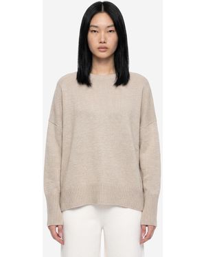 Lisa Yang Maglia Girocollo Mila - Neutro