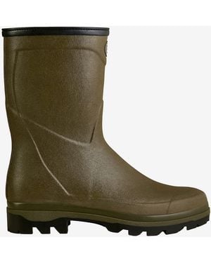 Le Chameau Country Cross Neoprene Lined Bottillon - Green