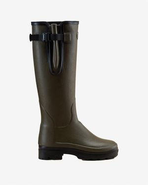 Le Chameau Vierzonord Neoprene Lined Wellington Boot - Black