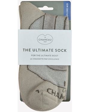 Le Chameau Explore Socks Mid - Grey
