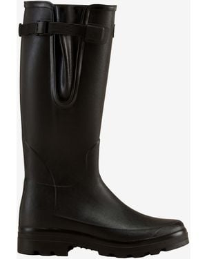 Le Chameau Vierzonord Neoprene Lined Wellington Boot - Black