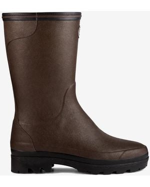 Le Chameau Giverny Neoprene Lined Bottillon - Brown