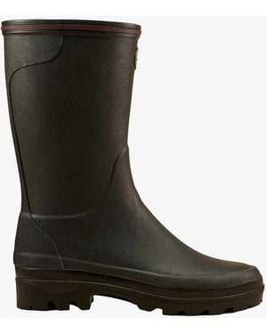 Le Chameau Giverny Jersey Lined Bottillon - Black