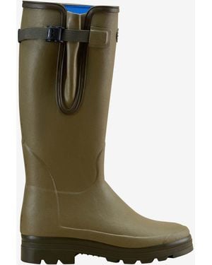 Le Chameau Vierzonord Neoprene Lined Wellington Boot - Green