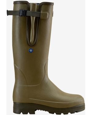 Le Chameau Vierzonord Plus Neoprene Wellington Boot - Green