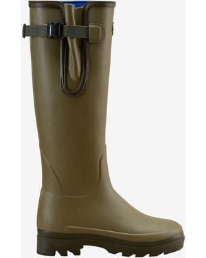 Le Chameau Vierzonord Neoprene Lined Wellington Boot - Green
