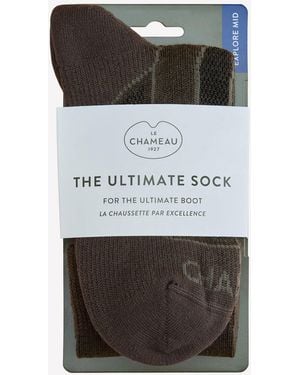 Le Chameau Explore Socks Mid - Grey