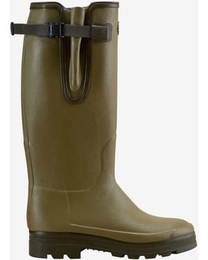 Le Chameau Vierzonord Xl Neoprene Lined Wellington Boot - Green
