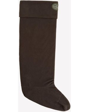 Le Chameau Fleece Boot Liners - Brown