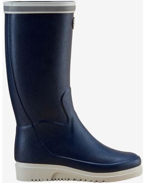 Le Chameau Marine Evo Ponti Lined Wellington Boot - Blue