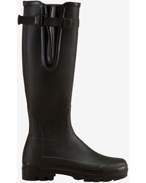 Le Chameau Vierzonord Neoprene Lined Wellington Boot - Black