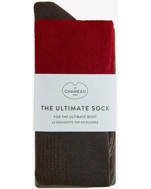 Le Chameau The Ultimate Socks High - Red