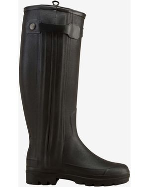 Le Chameau Chasseur Neoprene Lined Wellington Boot - Black