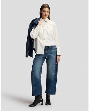 Lee Jeans Relaxed Essential Western Shirt - Blue