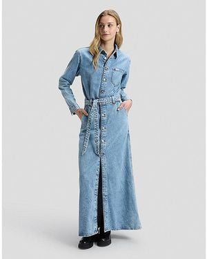 Lee Jeans Regular Boiler Dress - Blue