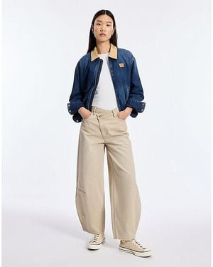 Lee Jeans Asymmetric Barrel Trousers - Blue