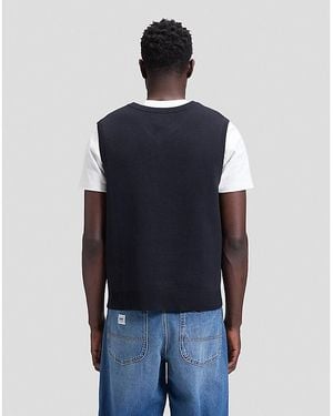 Lee Jeans Workwear Relaxed Knit Vest - Blue