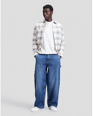 Lee Jeans Workwear Carpenter Baggy Jean Size 28X32 - Blue