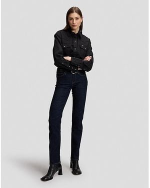 Lee Jeans Relaxed Essential Western Shirt - Blue
