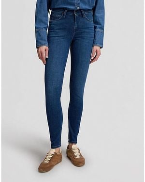 Lee Jeans Scarlett High Rise Skinny Jean Größe 25X31 - Blau