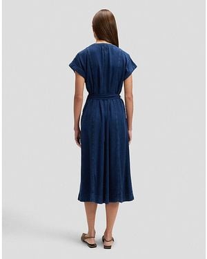 Lee Jeans Regular Belted Midi Dress - Blue