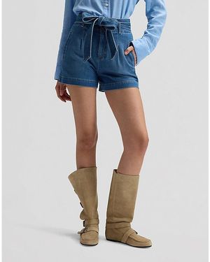 Lee Jeans Loose Lightweight Short With Bow - Blue