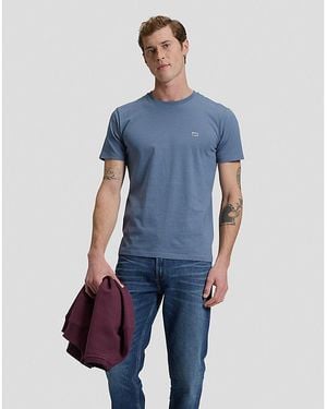 Lee Jeans Regular Patch Logo Short Sve Tee - Blue