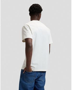 Lee Jeans Relaxed Small Logo Tee - White