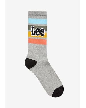 Lee Jeans 3-Pack Sports Socks, & Marl - Grey