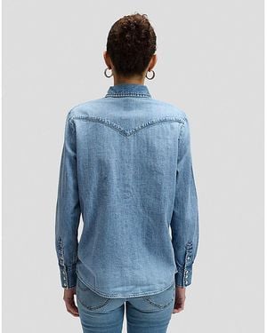 Lee Jeans Regular Western Shirt - Blue