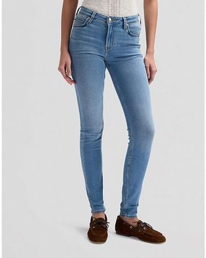 Lee Jeans Scarlett High Skinny Jean Size 25X31 - Blue
