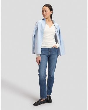 Lee Jeans Carol High Rise Straight Jean Size 26X31 - Blue