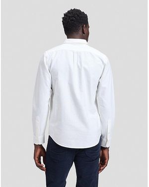 Lee Jeans Regular Fit Button Down Shirt - White