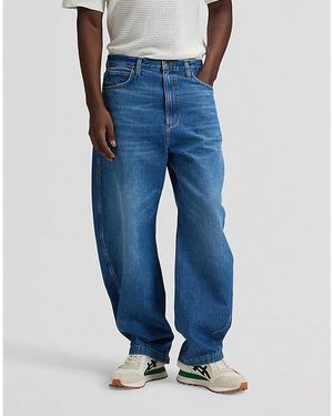Lee Jeans Loose 5 Pocket Barrel Jean Size 28X32 - Blue