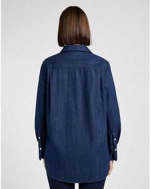Lee Jeans Regular Classic Shirt - Blue