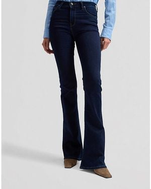 Lee Jeans Breese Flare Jean Size 24X31 - Blue