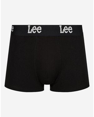 Lee Jeans 3-Pack Trunks - Black