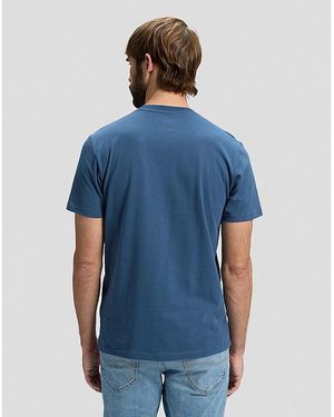 Lee Jeans Regular Medium Wobbly Tee - Blue