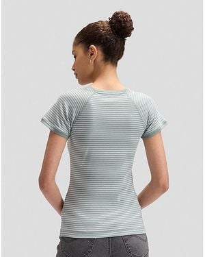 Lee Jeans Slim Baby Tee - Grey