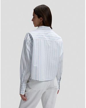 Lee Jeans Regular Cuffed Shirt - Blue