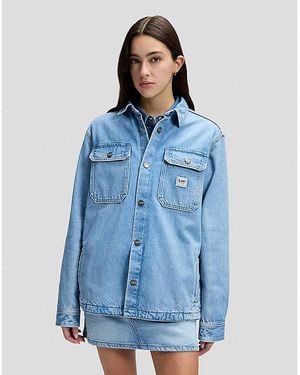 Lee Jeans Workwear Relaxed Overshirt - Blue