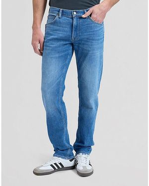 Lee Jeans Daren Regular Straight Medium Stretch Jean Size 28X32 - Blue