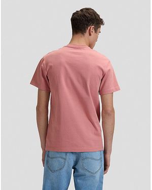 Lee Jeans Workwear Relaxed Tee - Red