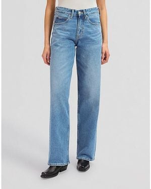 Lee Jeans Rider Loose Straight Jean Size 24X31 - Blue