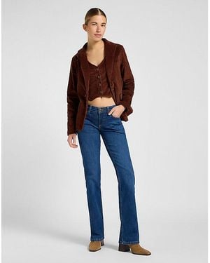 Lee Jeans Relaxed Structured Blazer - Blue
