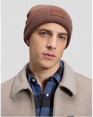 Lee Jeans Core Beanie - Brown
