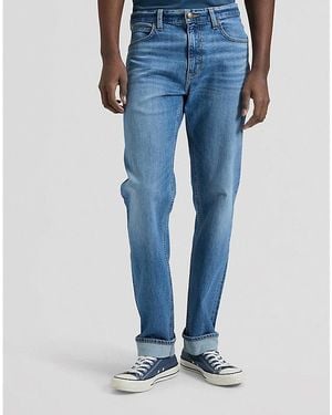 Lee Jeans West Regular Selvedge Denim Jean Size 26X32 - Blue