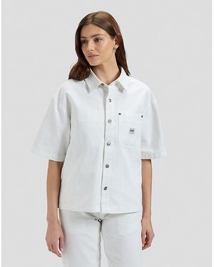 Lee Jeans Workwear Loose Shirt - White