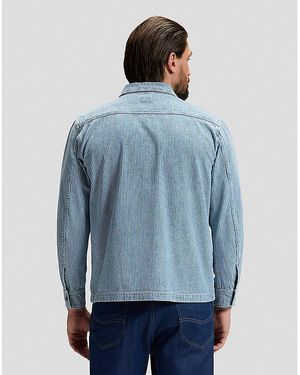 Lee Jeans 101 Relaxed Overshirt - Blue