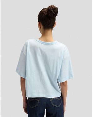 Lee Jeans Relaxed Boxy Tee - Blue